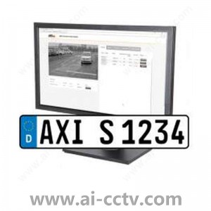 AXIS License Plate Verifier 1P E-LICENSE 01574-001