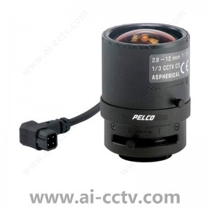 Pelco 13VD2.8-12 2.8-12mm Varifocal Auto iris Security Camera Lens