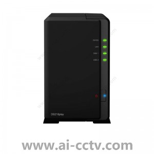 Synology DS218play Network Attached Storage 2 Drive Bays 1GB System System Memory Desktop NAS