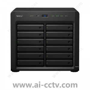 Synology DS2419+ Network Attached Storage 12 Drive Bays Expandable to 24 Hard Drives 4GB System Memory 10 Gigabit Desktop NAS