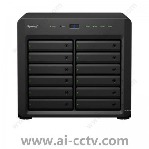 Synology DS3617xs Network Attached Storage 12 Drive Bays Expandable to 36 Hard Drives 16GB System Memory 10 Gigabit Desktop NAS