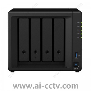 Synology DS418 Network Attached Storage 4 Drive Bays 2GB System System Memory Desktop NAS