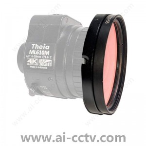 Theia FMT-3555 Aluminum Filter Mount for M55x0.75 Filter I.D. 35mm for 410 610 and 1250 Series Lenses