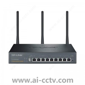 TP-LINK TL-WVR458G 450M wireless VPN Router 9 ports with machine capacity 50 manage 10 APs